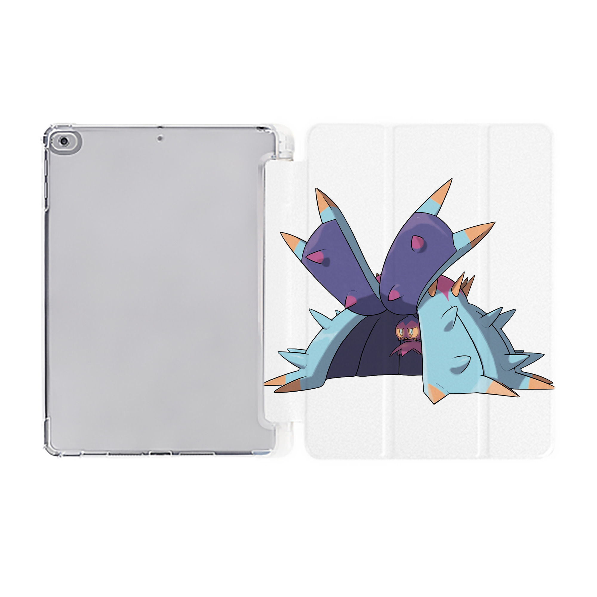 （画像用） ポケットモンスター Pokémon IPad ケース ペン収納付き 三つ折りスタンド PUレザー×シリコン 対応機種9.5/10.5/10.9インチ